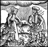 Jewish Holiday, 1663. /Njewish Children Receiving Sweetmeats On Simhat Torah. Woodcut From Johann Leusden'S 'Philologus Hebraeo-Mixtus...', Utrecht, 1663. Poster Print by Granger Collection - Item # VARGRC0043576