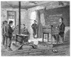 Elementary School, 1875. /Nwood Engraving, American, 1875. Poster Print by Granger Collection - Item # VARGRC0012156