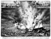 Cuba: U.S.S. Maine, 1898. /Ndestruction Of The U.S. Battleship Maine In Havana Harbor, 15 February 1898. Contemporary Lithograph By Kurz & Allison. Poster Print by Granger Collection - Item # VARGRC0031821