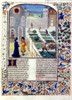 Herb Planting, C1470. /Ncrescentius Discussing Herb Planting. Flemish Manuscript Illumination, C1470. Poster Print by Granger Collection - Item # VARGRC0026297