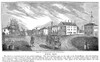 Massachusetts: Lenox, 1839. /Nthe Town Of Lenox, Massachusetts. Wood Engraving, American, 1839. Poster Print by Granger Collection - Item # VARGRC0034616