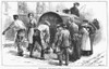 Cholera: Hamburg, 1892./Ndistributing Spring Water To The Poor During The Cholera Epedemic In Hamburg, Germany, 1892. Line Engraving From A Contemporray English Newspaper. Poster Print by Granger Collection - Item # VARGRC0089492