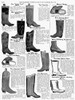 Boots Advertisement, 1895. /Npage From A Montgomery Ward Catalogue Of 1895. Poster Print by Granger Collection - Item # VARGRC0093196