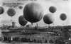 Berlin: Balloon Race, 1908. /Na Hot Air Balloon Race In Berlin, Germany. Photograph, 1908. Poster Print by Granger Collection - Item # VARGRC0266032