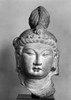 Head Of Bodhisattva. /Nhead Of A Bodhisattava From The Caves Of T'Ien Lung Shan, China. Sandstone, T'Ang Dynasty, C740. Poster Print by Granger Collection - Item # VARGRC0098882