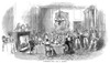 Christmas Dinner, 1846. /N'A Christmas Family Fete At Brighton.' Wood Engraving, English, 1846. Poster Print by Granger Collection - Item # VARGRC0038202