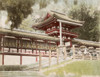 Japan: Temple, C1890. /Na Temple In Japan. Hand Colored Photograph, C1890. Poster Print by Granger Collection - Item # VARGRC0352663