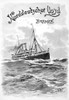 Steamship: Menu, 1901. /Nthe North German Lloyd'S Steamship 'Kaiser Wilhelm Der Grosse,' Depicted On The Cover Of The Onboard Menu And Concert Program, 16 May 1901. Poster Print by Granger Collection - Item # VARGRC0041081