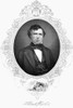 Franklin Pierce (1804-1869). /Nfourteenth President Of The United States. Line And Stipple Engraving, 19Th Century. Poster Print by Granger Collection - Item # VARGRC0066859