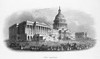 U.S. Capitol. /Nsteel Engraving, C1875. Poster Print by Granger Collection - Item # VARGRC0018103