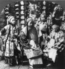 China: Musicians, C1919. /Na Group Of Young Musicians Called 'The Wild Flowers' Or 'Song-Song Girls', Performing On The Street In Canton, China. Stereograph, C1919. Poster Print by Granger Collection - Item # VARGRC0117508