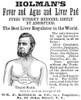 Liver Pad Advertisement. /Namerican Patent Medicine Advertisement, 1876, For Holman'S 'Fever And Ague Liver Pad.' Poster Print by Granger Collection - Item # VARGRC0079412