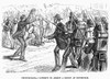 Great Railroad Strike, 1877. /Nmilitiamen Attempt To Arrest A Rioter At Pittsburgh, Pennsylvania, July 1877. Wood Engraving From A Contemporary American Newspaper. Poster Print by Granger Collection - Item # VARGRC0096157