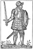 Norse Warrior, 9Th Century. /Nwoodcut, 16Th Century. Poster Print by Granger Collection - Item # VARGRC0064540