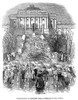 Polk: Inauguration, 1845. /Ninauguration Of James K. Polk As The 11Th President Of The United States On 4 March 1845. Engraving, 1845. Poster Print by Granger Collection - Item # VARGRC0062250