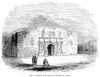 Texas: The Alamo, 1866. /Nwood Engraving From An English Newspaper, 1866. Poster Print by Granger Collection - Item # VARGRC0017763