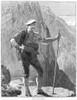 Alpine Guide, 19Th Century. /Nwood Engraving. Poster Print by Granger Collection - Item # VARGRC0033353