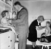 Mobile Clinic, 1939. /Na Doctor And Nurse Examining Children In A Trailer Clinic At A Mobile Camp For Migrant Workers In Klamath County, Oregon. Photograph By Dorothea Lange, October 1939. Poster Print by Granger Collection - Item # VARGRC0123775