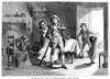 Minuteman: Family, 1775. /Na Minuteman Preparing For Battle At The Outbreak Of The American Revolutionary War In 1775. Engraving After Felix O.C. Darley (1822-1888). Poster Print by Granger Collection - Item # VARGRC0057185