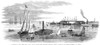 Baltimore Harbor, 1864. /Nwood Engraving, American, 1864. Poster Print by Granger Collection - Item # VARGRC0067323