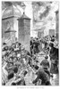 Vienna Uprising, 1848./Nthe Uprising Of The Viennese On 13 March At The Outbreak Of The Revolution Of 1848. Wood Engraving, 19Th Century. Poster Print by Granger Collection - Item # VARGRC0014930