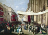 Seville: Procession, 1858. /Nprocession Of The Corpus Christi, Seville, Spain. Oil On Canvas, 1858, By Manuel Cabral. Poster Print by Granger Collection - Item # VARGRC0104829