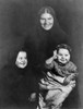 Hine: Immigrants, 1905. /Na Mother And Her Two Children At Ellis Island. Photographed By Lewis W. Hine, C1905. Poster Print by Granger Collection - Item # VARGRC0018201