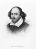 William Shakespeare /N(1564-1616). English Dramatist And Poet. Steel Engraving, 19Th Century. Poster Print by Granger Collection - Item # VARGRC0004809