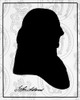 John Adams (1735-1826). /Nsecond President Of The United States. Silhouette. Poster Print by Granger Collection - Item # VARGRC0089768
