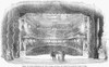New York: Opera House. /Nview Of The Interior Of The Opera House At Niblo'S Garden, Broadway And Prince Street, New York. Wood Engraving From A Newspaper Of 1853. Poster Print by Granger Collection - Item # VARGRC0034704