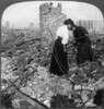 San Francisco Earthquake. /Ntwo Women Searching Through The Rubble For Valuables, Following The Earthquake Of 18 April 1906. Stereograph, 1906. Poster Print by Granger Collection - Item # VARGRC0119569