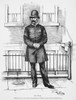 Policeman, C1885. /Na New York Policeman. Line Engraving C1885. Poster Print by Granger Collection - Item # VARGRC0015814