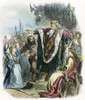 Shakespeare: King Lear. /Nking Lear Banishes His Daughter Cordelia In Act I, Scene I Of William Shakespeare'S 'King Lear.' Engraving After Sir John Gilbert, 1881. Poster Print by Granger Collection - Item # VARGRC0041966