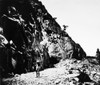 California: Railroad, C1865. /Na Chinese Laborer Coming From The East Portal, Tunnel No. 8 In California During The Construction Of The Railroad. Photograph By Carleton Watkins, C1865. Poster Print by Granger Collection - Item # VARGRC0183897