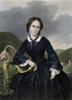 Charlotte Bront� /N(1816-1855). English Novelist. Steel Engraving, 19Th Century. Poster Print by Granger Collection - Item # VARGRC0008124