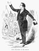 Joseph Smith (1805-1844). /Namerican Founder Of The Mormon Church. Smith Preaching To The Native Americans. Wood Engraving, American, 1853. Poster Print by Granger Collection - Item # VARGRC0105501
