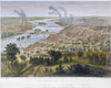 View Of Richmond, C1860. /Nview Of Richmond, Virginia, Just Before The Civil War: Colored Engraving, C1860. Poster Print by Granger Collection - Item # VARGRC0009944