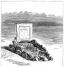Grave Of Captain Hall. /Nthe Grave Of Captain Charles Francis Hall. Wood Engraving, American, 19Th Century. Poster Print by Granger Collection - Item # VARGRC0054871