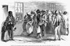 Freedmen'S Bureau, 1866. /Nthe Freedman'S Bureau At Richmond, Virginia, Issuing Rations To The Elderly And Sick. Wood Engraving From An American Newspaper Of 1866. Poster Print by Granger Collection - Item # VARGRC0006598