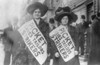 New York City: Strike, 1910. /Ntwo Women Strikers On A Picket Line During A Garment Worker Strike In New York City, 1910. Poster Print by Granger Collection - Item # VARGRC0118005