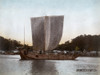 Junk Ship, C1900. /Na Junk Ship In Japan. Hand Colored Photograph, C1900. Poster Print by Granger Collection - Item # VARGRC0352655