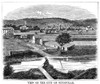 Pennsylvania: Titusville. /Nview Of The City Of Titusville, Pennsylvania, Where The First Oil Well Was Drilled In America. Wood Engraving, American, 1871. Poster Print by Granger Collection - Item # VARGRC0323747