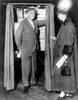The Roosevelts Voting. /Npresident And Mrs. Franklin D. Roosevelt Voting At Hyde Park. Poster Print by Granger Collection - Item # VARGRC0012378