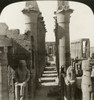 Egypt: Luxor, 1908. /N'The Great Colonade, Temple Of Luxor, Luxor, Egypt.' Stereograph, 1908. Poster Print by Granger Collection - Item # VARGRC0324790