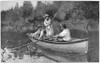 Fishing, 1890. /N'Black Bass Fishing On Lake Bonita, Mount Mcgregor, New York. - In A Tangle.' Engraving, 1890. Poster Print by Granger Collection - Item # VARGRC0264510