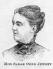 Sarah Orne Jewett /N(1849-1909). American Writer. Line Cut, 1890. Poster Print by Granger Collection - Item # VARGRC0069133