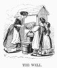 Well, 19Th Century. /N'The Well.' Wood Engraving, English, Mid-19Th Century. Poster Print by Granger Collection - Item # VARGRC0088044