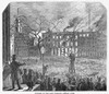 New York: Park Theatre. /Nthe Burning Of The Park Theatre, 16 December 1848. Contemporary Wood Engraving. Poster Print by Granger Collection - Item # VARGRC0080263