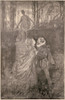 Mary Queen Of Scots /N(1542-1587). Mary Stuart, Queen Of Scotland, 1542-1567. With James Hepburn, Earl Of Bothwell. Drawing, 1903, By A.S. Hartrick. Poster Print by Granger Collection - Item # VARGRC0003039