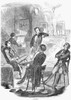 College Students, 1857. /N'Freshmen.' Wood Engraving, American, 1857. Poster Print by Granger Collection - Item # VARGRC0029022